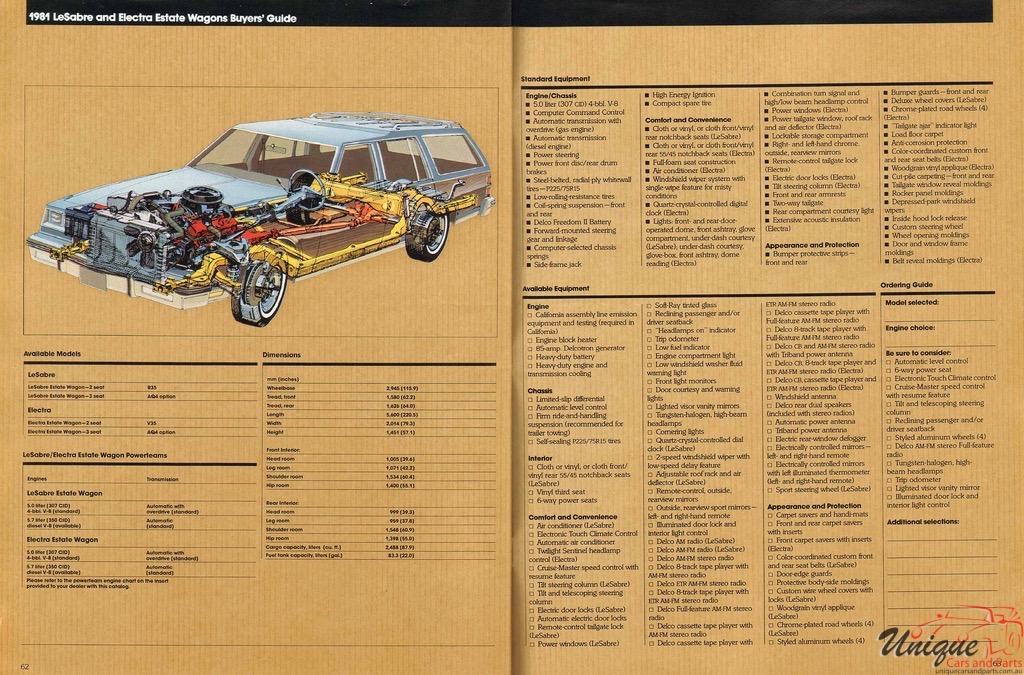 1981 Buick Prestige Full-Line All Models Brochure Page 12